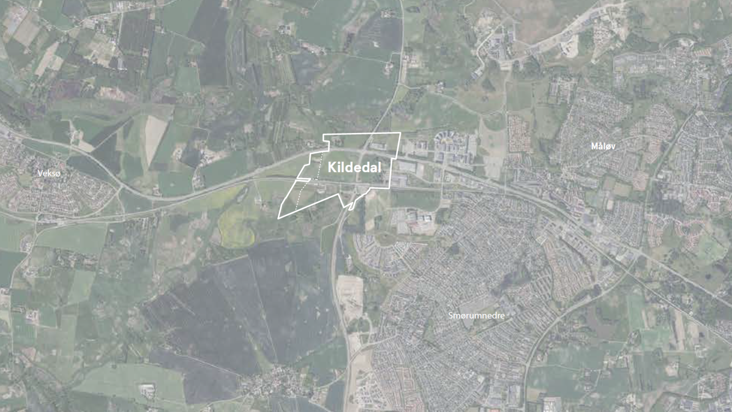 Kildedal By udvikles i Ballerup Kommune ved Kildedal Station, som et de resterende led i Fingerplanen. Dette binder Kildedal By tæt sammen med det øvrige hovedstadsområde. 
Illustration: Helhedsplan for Kildedal By
